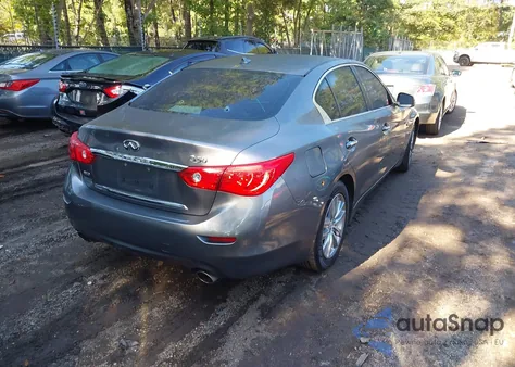 2017 Infiniti Q50 2.0T Premium z USA, uszkodzony, nr VIN JN1CV7AR2HM680267